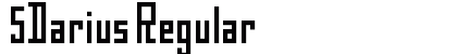 5Darius Regular Font Preview 5Darius Regular Font Preview