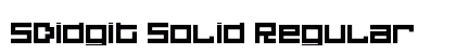5Didgit Solid Regular Font Preview 5Didgit Solid Regular Font Preview