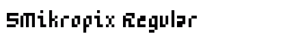 5Mikropix Regular Font Preview 5Mikropix Regular Font Preview