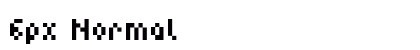 6px Normal Font Preview 6px Normal Font Preview