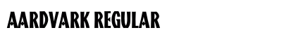 Aardvark Regular (OpenType) Font Preview Aardvark Regular (OpenType) Font Preview