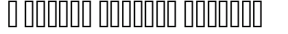 B Koodak Outline Regular Font Preview B Koodak Outline Regular Font Preview