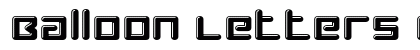 Balloon Letters Bold (OpenType) Font Preview Balloon Letters Bold (OpenType) Font Preview