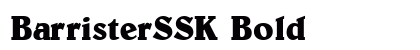 BarristerSSK Bold Font Preview BarristerSSK Bold Font Preview