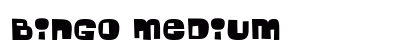 Bingo Medium Font Bingo Medium Font Preview