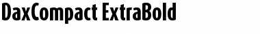 DaxCompact-ExtraBold Font