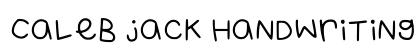 Caleb Jack Handwriting 2021 Regular Font Preview Caleb Jack Handwriting 2021 Regular Font Preview