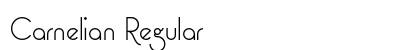 Carnelian Regular (OpenType) Font Preview Carnelian Regular (OpenType) Font Preview