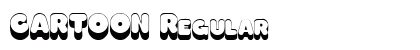 CARTOON Regular Font Preview CARTOON Regular Font Preview