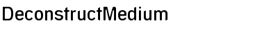 Download DeconstructMedium Font