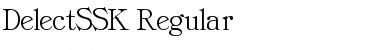 DelectSSK Regular Font