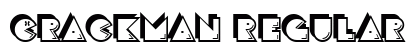 CrackMan Regular Font CrackMan Regular Font Preview