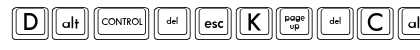 DavysKeyCaps Regular Font Preview DavysKeyCaps Regular Font Preview