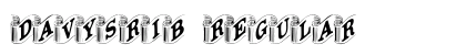 DavysRib Regular Font Preview DavysRib Regular Font Preview