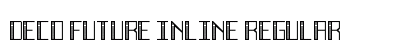 Deco Future Inline Regular Font Preview Deco Future Inline Regular Font Preview