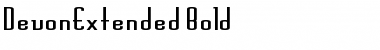 DevonExtended Bold Font