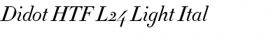 Didot-HTF-L24-Light-Ital Medium Italic