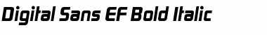 Digital Sans EF Bold Italic