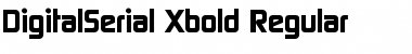 DigitalSerial-Xbold Regular Font