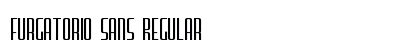 Furgatorio Sans Regular Font Furgatorio Sans Regular Font Preview
