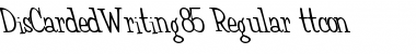 Download DisCardedWriting85 Font