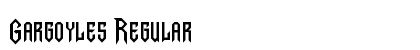 Gargoyles Regular Font Gargoyles Regular Font Preview