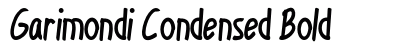 Garimondi Condensed Bold (OpenType) Font Preview Garimondi Condensed Bold (OpenType) Font Preview