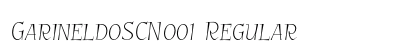 GarineldoSCNo01 Regular (OpenType) Font Preview GarineldoSCNo01 Regular (OpenType) Font Preview