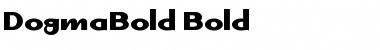 DogmaBold Bold Font