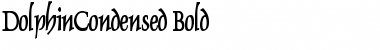 DolphinCondensed Bold
