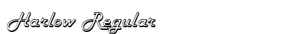 Harlow Regular Font Harlow Regular Font Preview