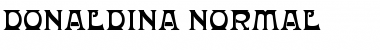 Donaldina Normal Font