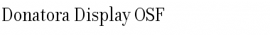 Download Donatora Display OSF Font