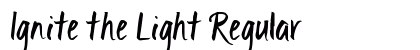 Ignite the Light Regular Font Preview Ignite the Light Regular Font Preview