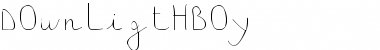 Download downligthboy Font