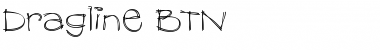 Dragline BTN Regular Font
