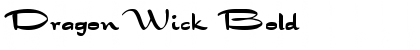 DragonWick Bold Font