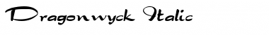Dragonwyck Italic Font