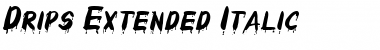 Download DripsExtended Font