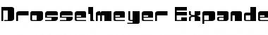 Drosselmeyer Expanded Font