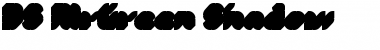 Download DS MrGreen Shadow Font