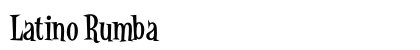 Latino Rumba (OpenType) Font Preview Latino Rumba (OpenType) Font Preview