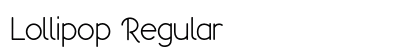 Lollipop Regular Font Lollipop Regular Font Preview