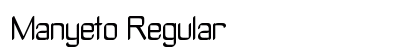 Manyeto Regular Font Manyeto Regular Font Preview