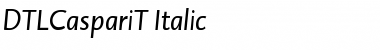 DTLCaspariT Regular Font