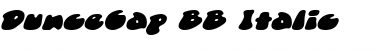 DunceCap BB Italic Font