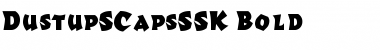 DustupSCapsSSK Bold Font