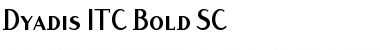 Dyadis ITC Bold Font