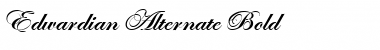 Edwardian Alternate Bold Font