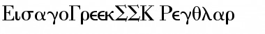 EisagoGreekSSK Regular Font